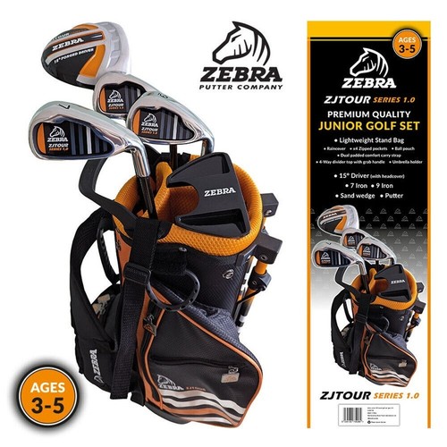 Zebra junior golf set 5 - set, 3-5